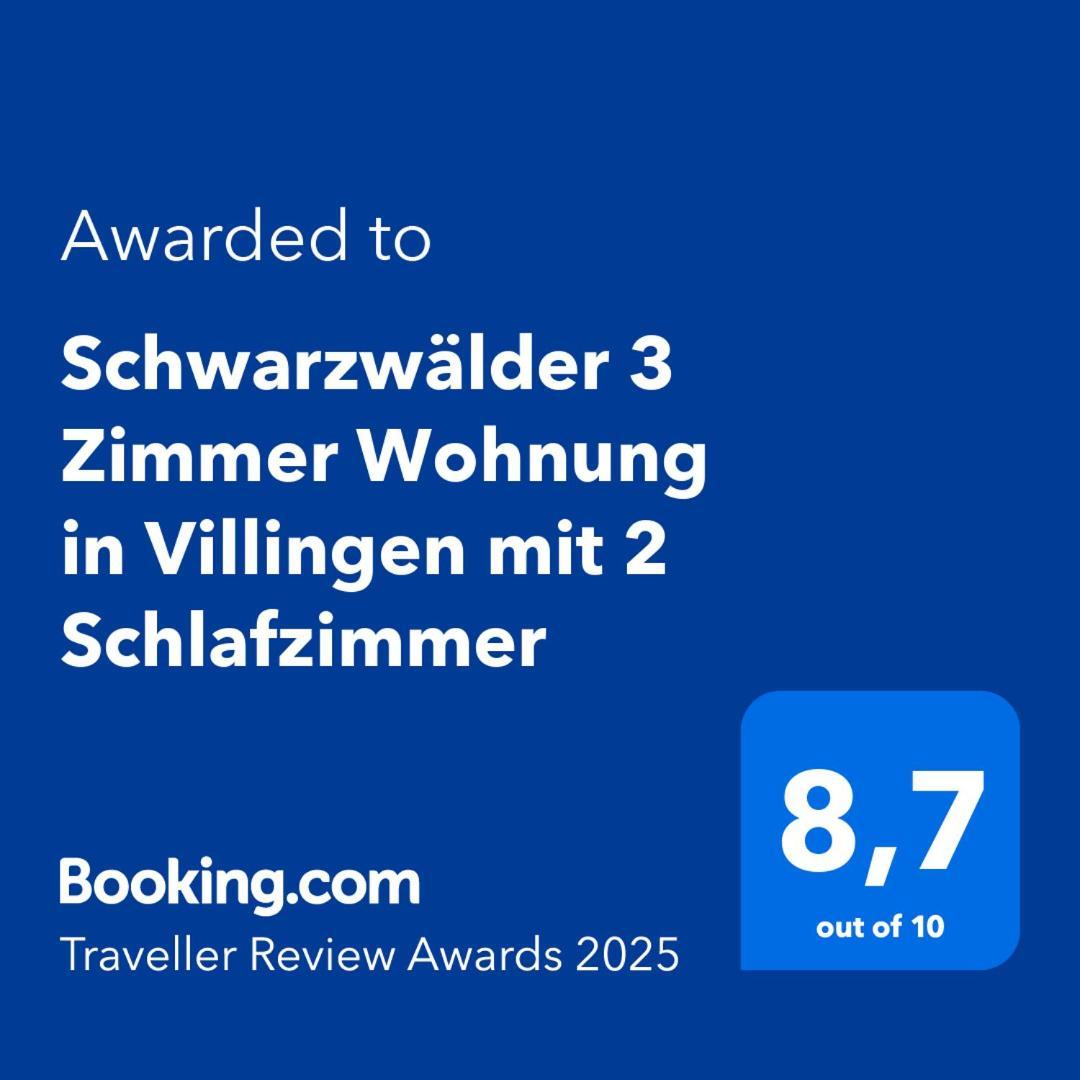 Schwarzwaelder 3 Zimmer Wohnung In Villingen Mit 2 Schlafzimmer Buitenkant foto